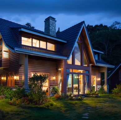 Home at night