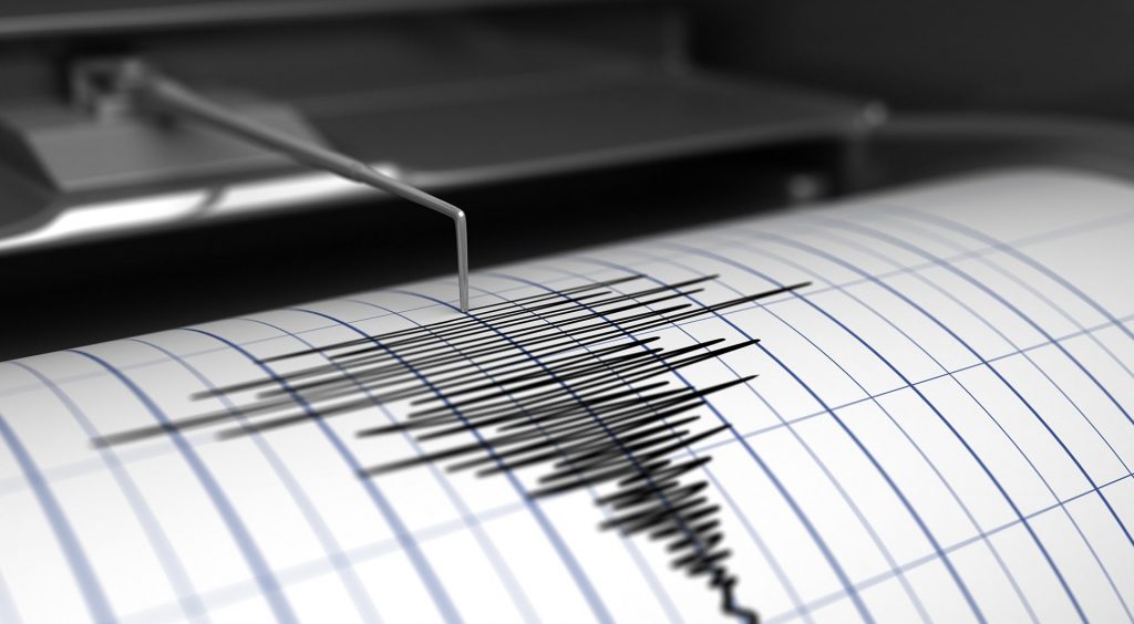 image of earthquake intensity fluctuations